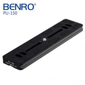 【BENRO百諾】雲台快拆板 PU-150 公司貨 適用百諾B3/B4/GH2/GH3 雲台