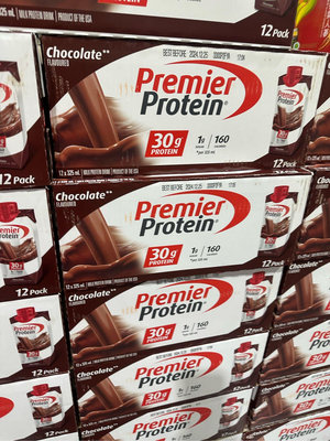 好市多代購Premier Protein 巧克力風味蛋白飲 325毫升 X 12入