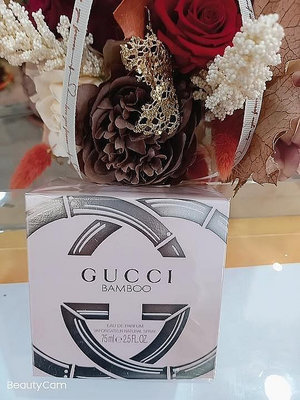 潤峰代購 全新正品Gucci Bamboo竹棻女淡香精75ml