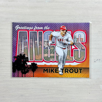Mike Trout 2022 Topps Archives PC-1 明信片卡