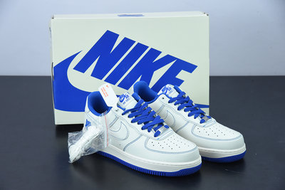 Undefeated x Nike Air Force 1 Low 米白藍 休閒鞋 男女鞋 UN1570-680