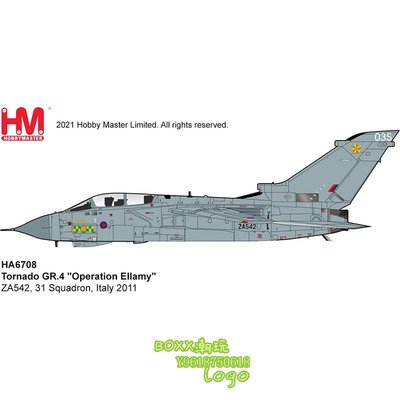 BOXx潮玩~3月 HA6708 狂風Tornado GR.4"Operation Ellamy" 第31中隊意大利