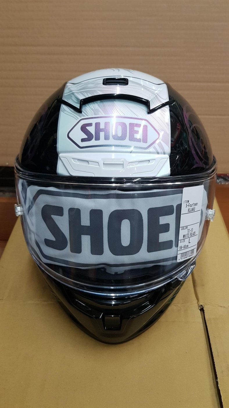 SHOEI X-14 KUJAKU TC-10彩繪圖騰全罩安全帽| Yahoo奇摩拍賣