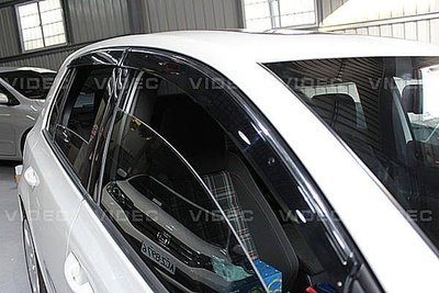 威德汽車精品 VW 福斯 GOLF 六代 專用 原廠型鍍鉻 晴雨窗 一組四片 GTI TSI TDI 另有 Q5