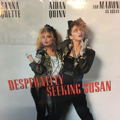 [二手LD影碟］早期1985年電影神祕約會 Desperately Seeking Susan 瑪丹娜 演出