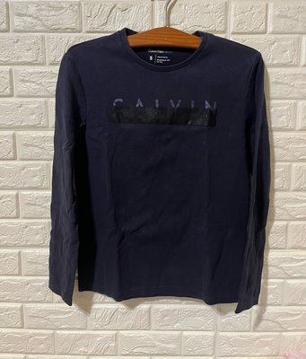 Calvin Klein Jeans 藍色長袖上衣T恤 CK專櫃購入正品 尺寸S