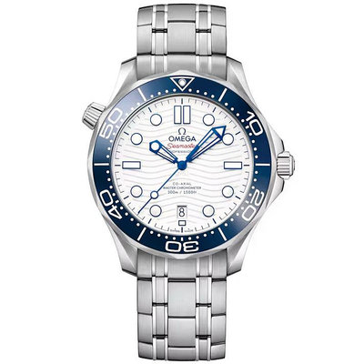 OMEGA 歐米茄 手錶 機械錶 42mm 東京奧運限定 海馬300 白面盤 522.30.42.20.04.001 不鏽鋼錶帶