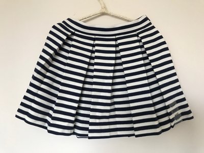 【全新】Ralph Lauren 高質感俏麗短摺裙、尺寸：4T