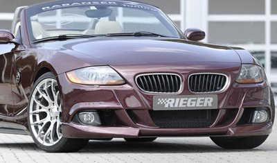 【樂駒】RIEGER BMW Z4 E85 front bumper 前保桿 保險桿 外觀 空力 霧燈