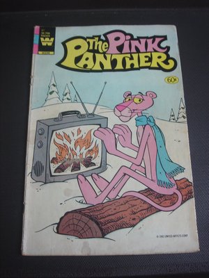 【歐美漫畫書】THE PINK PANTHER 粉紅豹 頑皮豹 懷舊電視卡通 美國原版彩色老漫畫 1983-普羅珍藏櫃