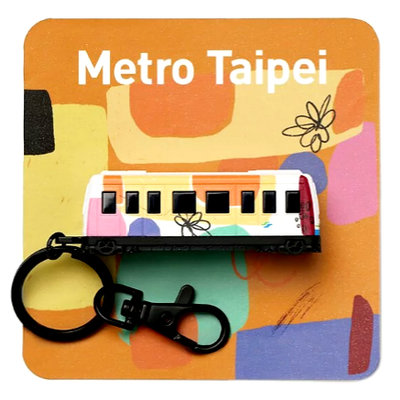 Metro Taipei 台北捷運車廂歡樂版3D造型悠遊卡