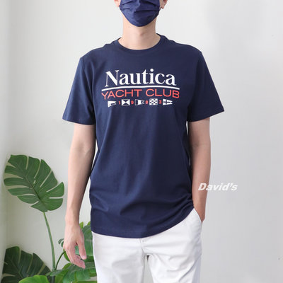 《美國大衛》NAUTICA 短袖 上衣 衣服 T恤 短T Tee 帆船 男裝 tshirt 上著 【VR3700】