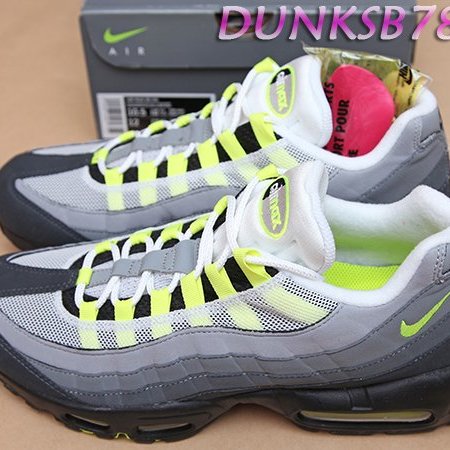 2020 NIKE AIR MAX 95 OG NEON 灰螢光黃原版配色木村拓哉HERO CT1689