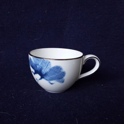 【二手】家庭咖啡器具 日本回流 NARUMI鳴海濃縮咖啡杯單杯無碟 回流 茶具 擺件【豫園古玩】-568