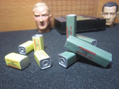 G2工兵裝備 SS美軍1/6精緻TNT炸彈塊一顆(場景品mini模型玩具)