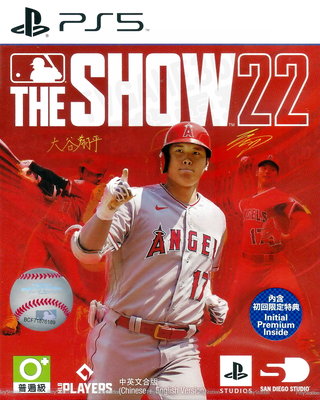 【全新未拆】PS5 美國職業棒球大聯盟 2022 MLB THE SHOW 22 英文版 內附首批特典【台中恐龍電玩】