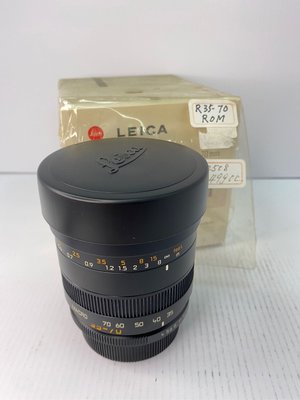 Leica R35-70 鏡頭 序號：3832741 顏色：黑 德國製/全新