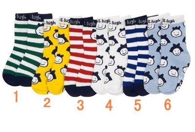 韓國allo和lugh 兒童棉襪 防滑小童襪 寶寶地板袜 1-3岁