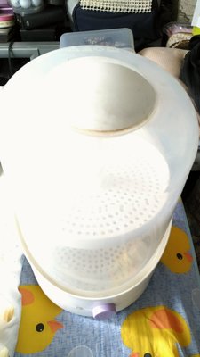 義大利chicco，電子蒸氣消毒鍋，奶瓶消毒鍋，大容量