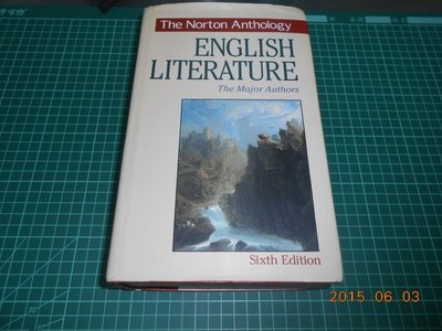 《The Norton Anthology ENGLISH LITERATURE The Major Authors》