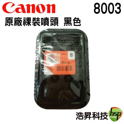 CANON 8003 黑色 原廠連續供墨專用噴頭 適用G1010 G2002 G2010 G3010 G4010
