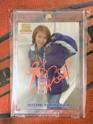 SRQ 賽車女郎 吉川瞳 Hitomi Yoshikawa 簽名卡 (非Hit Juicy Honey發行)