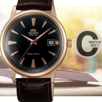 【公司貨附發票】東方錶 Orient 玫瑰金機械 男錶 (FER24001B)