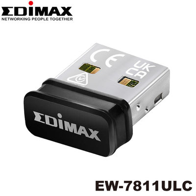 【MR3C】限量 含稅附發票 EDIMAX 訊舟 EW-7811ULC AC600 雙頻USB無線網路卡