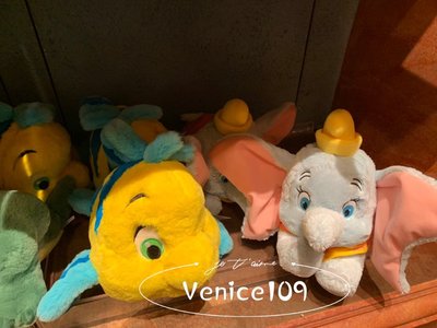 Venice 維娜絲日本代購東京迪士尼樂園～小飛象/小比目魚娃娃