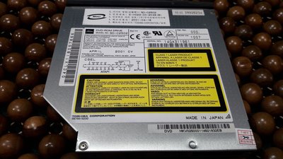 二手筆電內建式光碟機  TOSHIBA DVD-ROM MODEL SD-C2502 內接式IDE介面