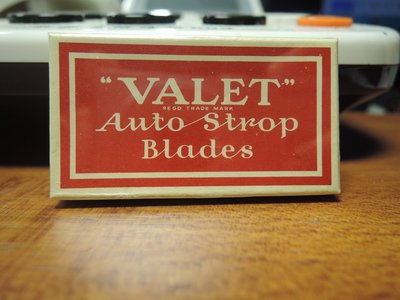 古董刮鬍單面刀片 英國原裝 VALET Auto Strop Blades.  Guillet 不適用