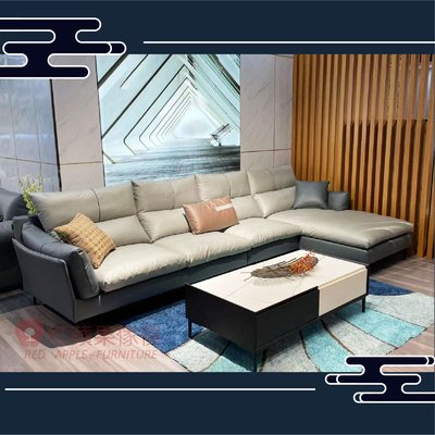 [紅蘋果傢俱] 義式系列 YJ-2222布沙發 科技布沙發 實木內框架 義式沙發 極簡 L型沙發 轉角沙發