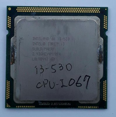 【冠丞3C】INTEL i3-530 1156腳位 CPU 處理器 CPU-067