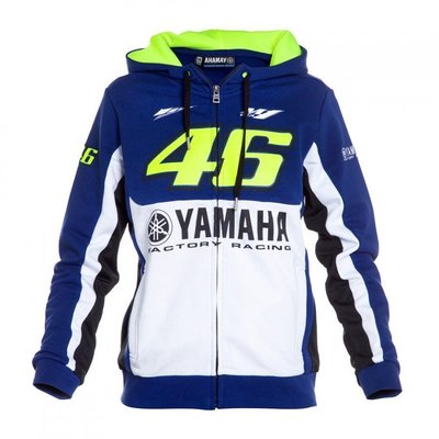 【熱賣精選】YAMAHA衛衣MotoGP46號羅西外套摩托賽車服機車騎行服個性棉質連帽外套-LK9658