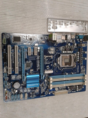 【 創憶電腦 】技嘉GA-Z77P-D3 DDR3 1155  大板 主機板 附檔板 直購價 900元