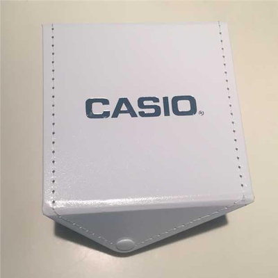 香港casio卡西歐手表盒子 袋子白色原裝手表盒專柜 送人禮品盒