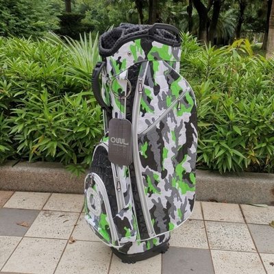 【熱賣精選】促銷OUUL高爾夫球包14孔防潑水尼龍布球袋男女款輕便球桿包車載包