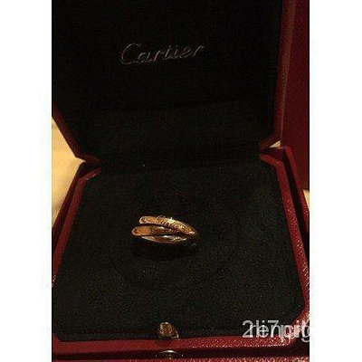 直購#Cartier 卡地亞 Trinity de Cartier 三環戒 小型款  B4086100