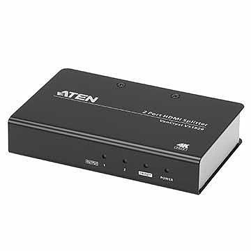 ATEN 一進二出True 4K HDMI影音分配器 ( VS182B )【可將一組HDMI訊號輸出至兩部HDMI顯示設備】