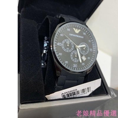 Armani ar5889 ARMANI 亞曼尼手錶AR5889 時尚型男三眼計時矽膠覆鋼錶帶腕錶