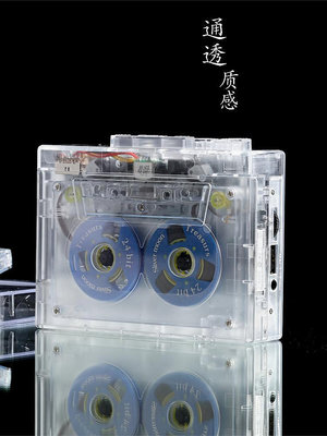現貨：隨身聽透明磁帶機磁帶播放機USB轉錄MP3磁帶隨身聽懷舊復古卡帶機播放器