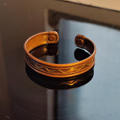 銅製 紅銅 黃銅 民族風格 圖騰 部落 盧恩 北歐 手環 手鍊 hand made cooper brass cuff bracelet wristband