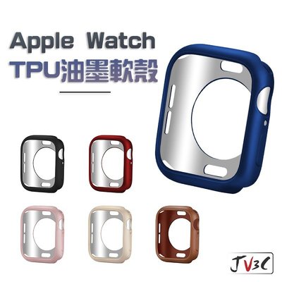 TPU油墨軟殼 手錶殼 適用 Apple watch 保護殼 SE 6 5 4 40mm 44mm 手錶保護殼 保護套