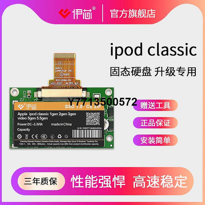 蘋果ipod video classic固態硬碟ssd1.8CE接口120G512G64G厚電池