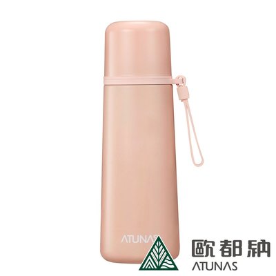 (登山屋)ATUNAS 歐都納316不鏽鋼雙蓋式霧面保溫瓶A1KTDD03N奶茶/500ml