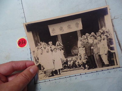 喪禮 出殯 台灣日據時期,古董黑白,照片,相片**稀少品3