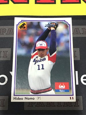 野茂英雄 新人卡1991 BBM Japan #379 Hideo Nomo RC