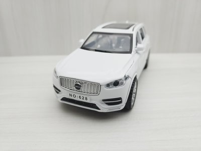 全新盒裝1:32~VOLVO XC90 白色 合金模型聲光車