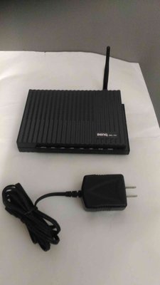 Benq AWL700 無線寬頻路由器 router 802.11g  2.4GHZ /IP 分享器 /HUB(1對4)