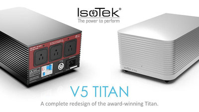 預購【音逸音響】 ‼ 電源優化 ‼ 大電流輸出．AC電源處理器》英國 IsoTek V5 Titan (單台)